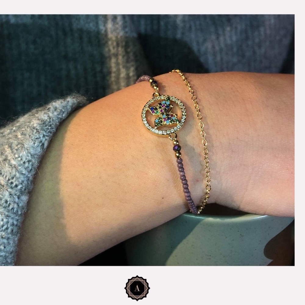 SOLD Butterfly 🦋 bracelet by Aida